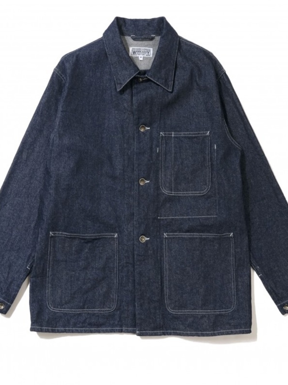 Engineered Garments Made in USA Denim Chore Jacket - Picture 9 of 9